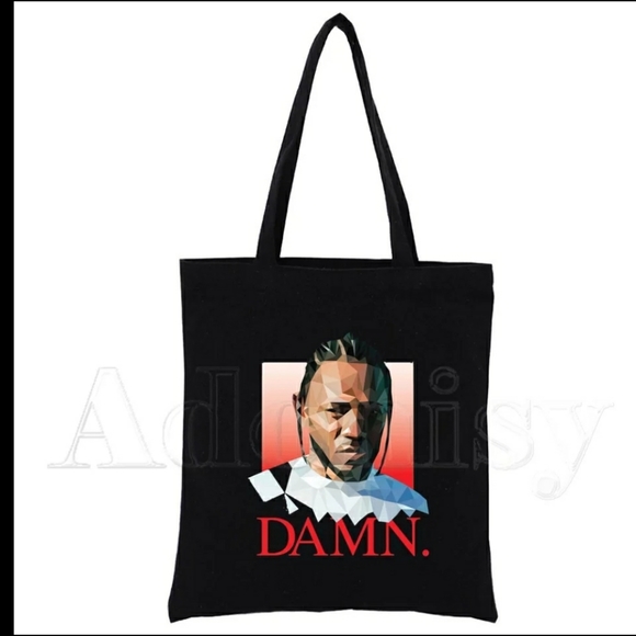 Kendrick Lamar "DAMN" Canvas tote bag - Picture 2 of 4